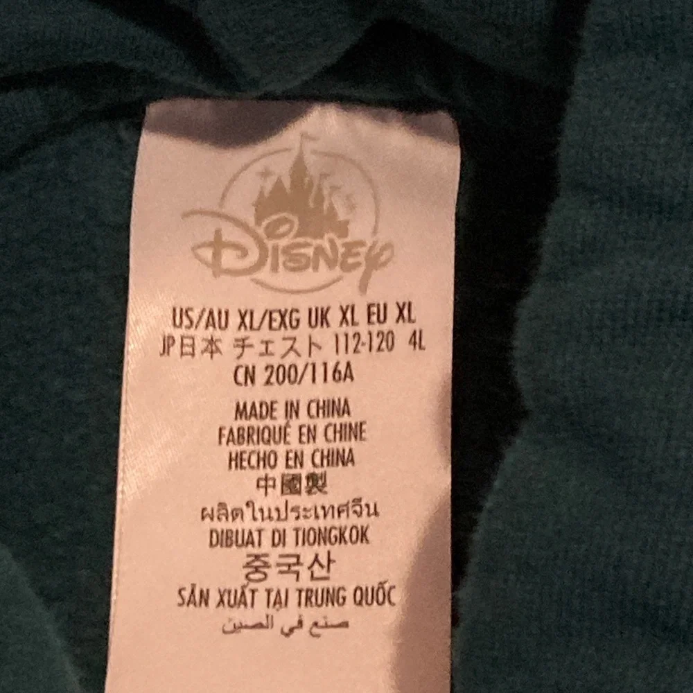 Disney Dark Teal Garment (kids X-Large)